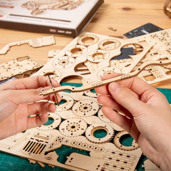 Fahrzeuge, klassiker, 3D Modellbausets aus Holz – Bild 2