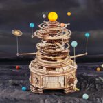 Unser Sonnensystem- drehbarer 3D Modellbausatz aus Holz