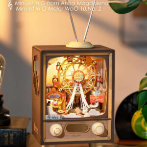 Karneval Sonnenuntergang Musicbox mit Beleuchtung